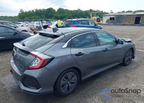 2017 Honda Civic Ex from USA, damaged, VIN SHHFK7H56HU428552